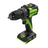 Дрель-шуруповерт акк. Greenworks DD345, 24V, б/щет, 27/45 Нм,13мм,без АКБ и ЗУ 