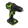 Дрель-шуруповерт акк. Greenworks DD345, 24V, б/щет, 27/45 Нм,13мм,без АКБ и ЗУ 