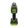 Дрель-шуруповерт акк. Greenworks DD345, 24V, б/щет, 27/45 Нм,13мм,без АКБ и ЗУ 