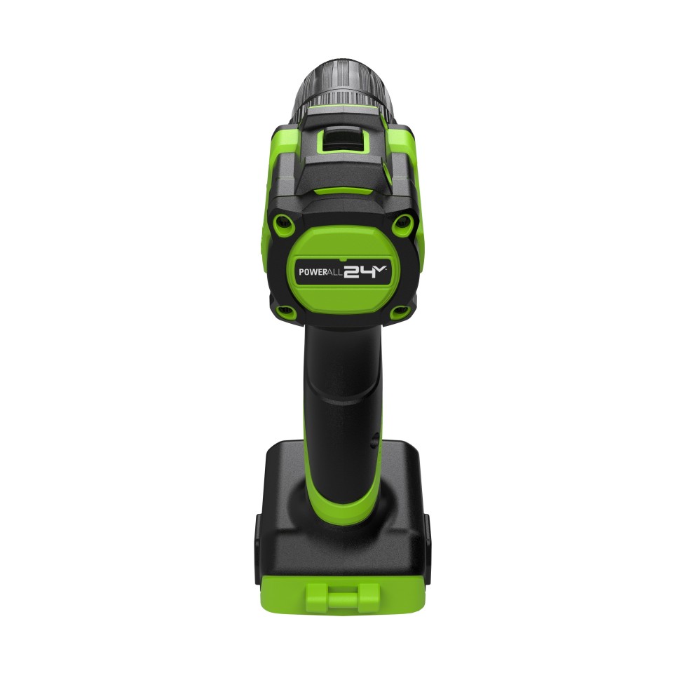 Дрель-шуруповерт акк. Greenworks DD345, 24V, б/щет, 27/45 Нм,13мм,без АКБ и ЗУ 