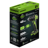 Дрель-шуруповерт акк. Greenworks DD345, 24V, б/щет, 27/45 Нм, 0-450 / 0-1850 об/мин, 13мм, 1х4Ач, ЗУ, коробка