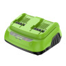 Ультрабыстрое двойное зарядное устройство Greenworks G24X2C8, 24V, 8A 