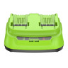 Ультрабыстрое двойное зарядное устройство Greenworks G24X2C8, 24V, 8A 