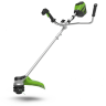 Триммер Greenworks GD60BCBk4 Gen 2, 60v, 40 см, в комплекте с АКБ 4 А·ч и ЗУ (аккумуляторный, нож)