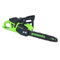Цепная пила Greenworks GD40CS20Xk4, 40v, 40 см, в комплекте с АКБ 4 А·ч и ЗУ (аккумуляторная)