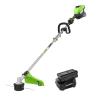Триммер аккумуляторный Greenworks ST161S , 82V, 1,6 кВт, 43 см, бесщеточный, с АКБ 5Ач и ЗУ