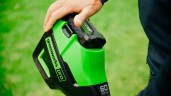 Триммер Greenworks GD60BCBk5 Gen 2, 60v, 40 см, в комплекте с АКБ 5 А·ч и ЗУ (аккумуляторный, нож)
