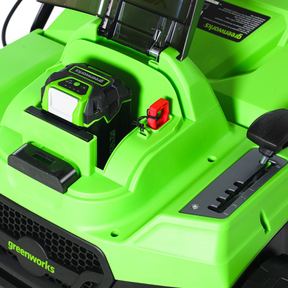 Аэратор скарификатор Greenworks GD40SC38II, 40v, 38 см, без АКБ и ЗУ (аккумуляторный)