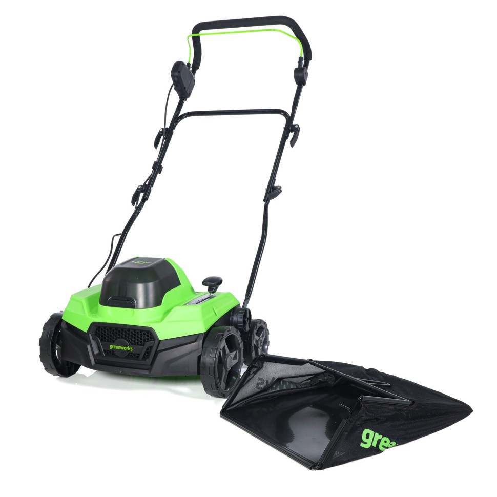 Аэратор скарификатор Greenworks GD40SC38II, 40v, 38 см, без АКБ и ЗУ (аккумуляторный)