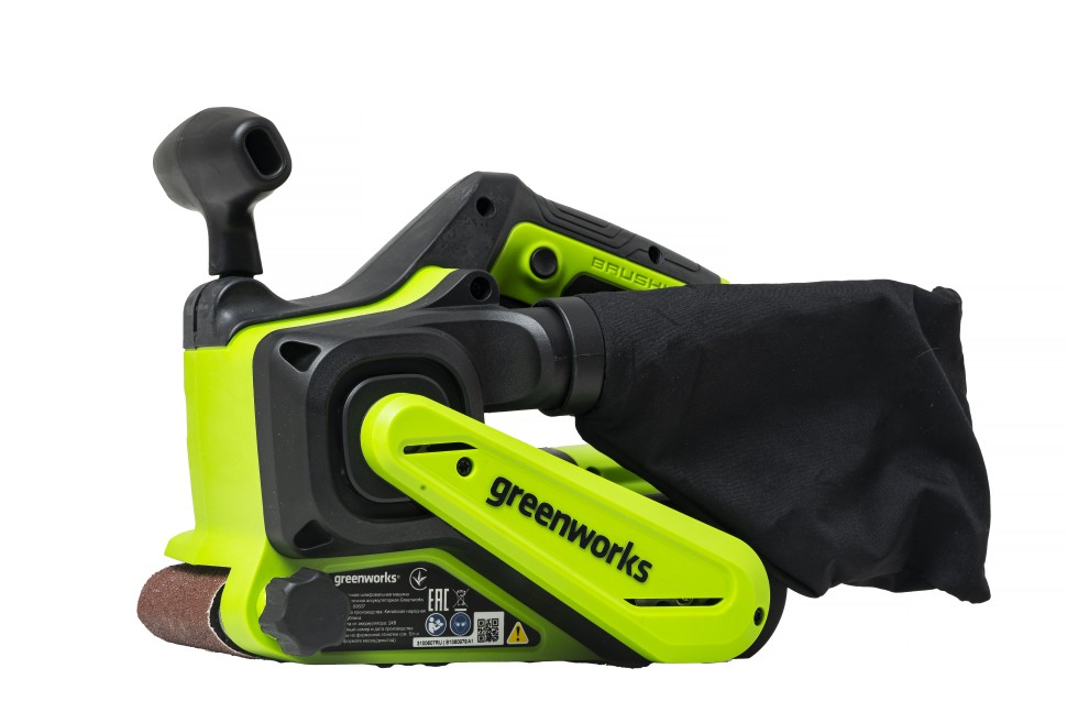 Ленточная шлифовальная машина Greenworks G24BS, 24v, без АКБ и ЗУ (аккумуляторная)