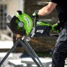 Бетонорез Greenworks 1501307, 82v, 350 мм, 4,3 кВт, без АКБ И ЗУ (аккумуляторный)
