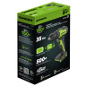 Дрель-шуруповерт акк. Greenworks GD24DD35, 24V, б/щет, 29/35Нм,1x2Ач,ЗУ,коробка