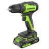 Дрель-шуруповерт акк. Greenworks GD24DD35, 24V, б/щет, 29/35Нм,1x2Ач,ЗУ,коробка