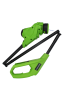 Триммер Greenworks G24LT25, 24v, 25 см, в комплекте с АКБ 2 А·ч и ЗУ (аккумуляторный)