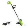 Триммер Greenworks G24LT25, 24v, 25 см, в комплекте с АКБ 2 А·ч и ЗУ (аккумуляторный)