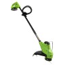 Триммер Greenworks G24LT25, 24v, 25 см, в комплекте с АКБ 2 А·ч и ЗУ (аккумуляторный)