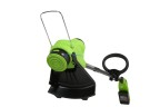 Триммер Greenworks G24LT25, 24v, 25 см, в комплекте с АКБ 2 А·ч и ЗУ (аккумуляторный)