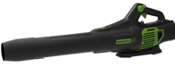 Аккумуляторный воздуходув Greenworks GD60AB, 60v, 260 км/ч, 1050 м³/ч, без АКБ и ЗУ
