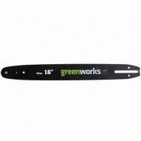 Шина 40 см для пилы Greenworks
