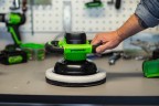 Полировальная машина Greenworks G24BU10, 24V, без АКБ и ЗУ (аккумуляторная)