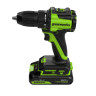 Дрель-шуруповерт акк. Greenworks DD345, 24V, б/щет, 27/45 Нм,13мм,1х2Ач,ЗУ,коробка