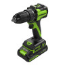 Дрель-шуруповерт акк. Greenworks DD345, 24V, б/щет, 27/45 Нм,13мм,1х2Ач,ЗУ,коробка