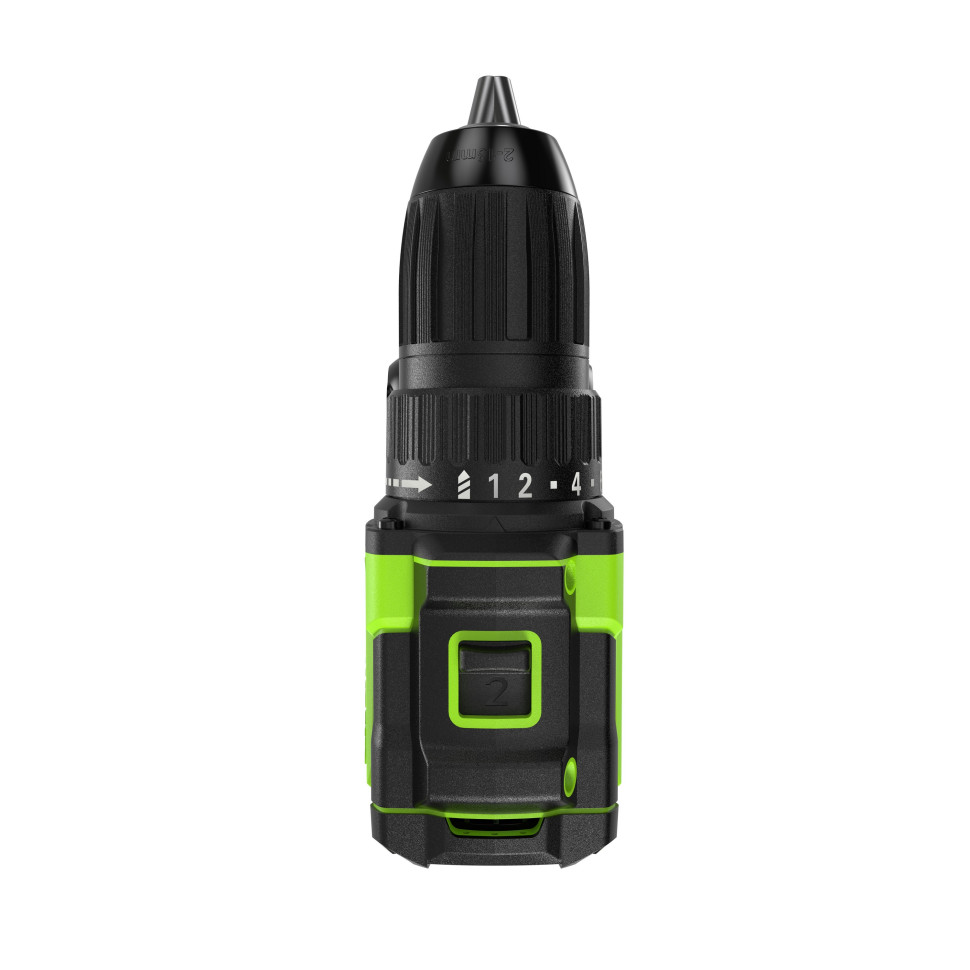 Дрель-шуруповерт акк. Greenworks DD345, 24V, б/щет, 27/45 Нм,13мм,1х2Ач,ЗУ,коробка