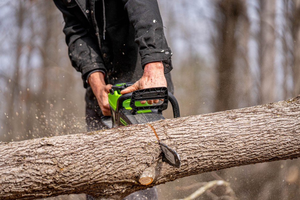 Цепная пила Greenworks GD60CS25 Gen 3, 60v, 40 см, без АКБ и ЗУ (аккумуляторная)