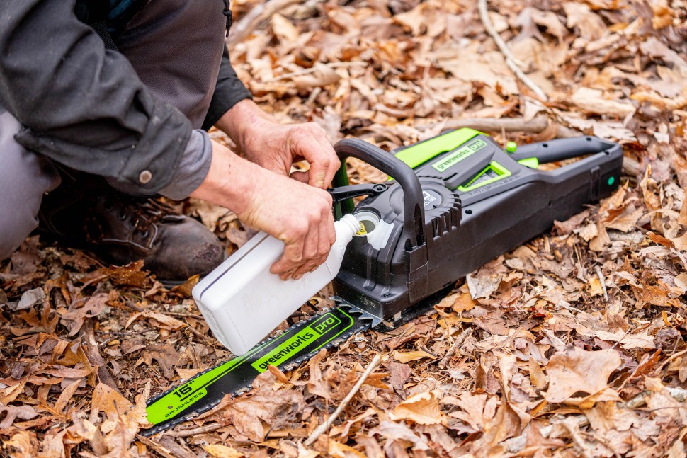 Цепная пила Greenworks GD60CS25 Gen 3, 60v, 40 см, без АКБ и ЗУ (аккумуляторная)