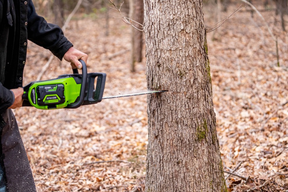 Цепная пила Greenworks GD60CS25 Gen 3, 60v, 40 см, без АКБ и ЗУ (аккумуляторная)