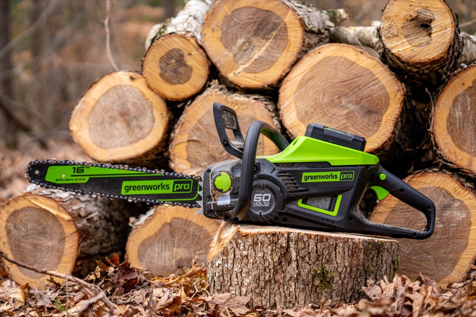Цепная пила Greenworks GD60CS25 Gen 3, 60v, 40 см, без АКБ и ЗУ (аккумуляторная)