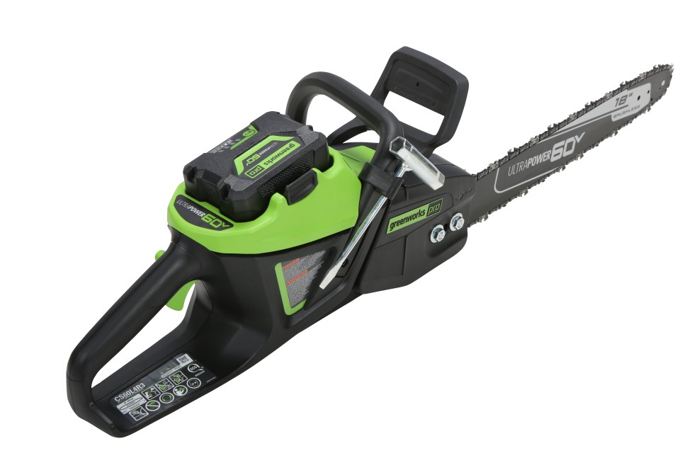 Цепная пила Greenworks GD60CS25 Gen 3, 60v, 40 см, без АКБ и ЗУ (аккумуляторная)