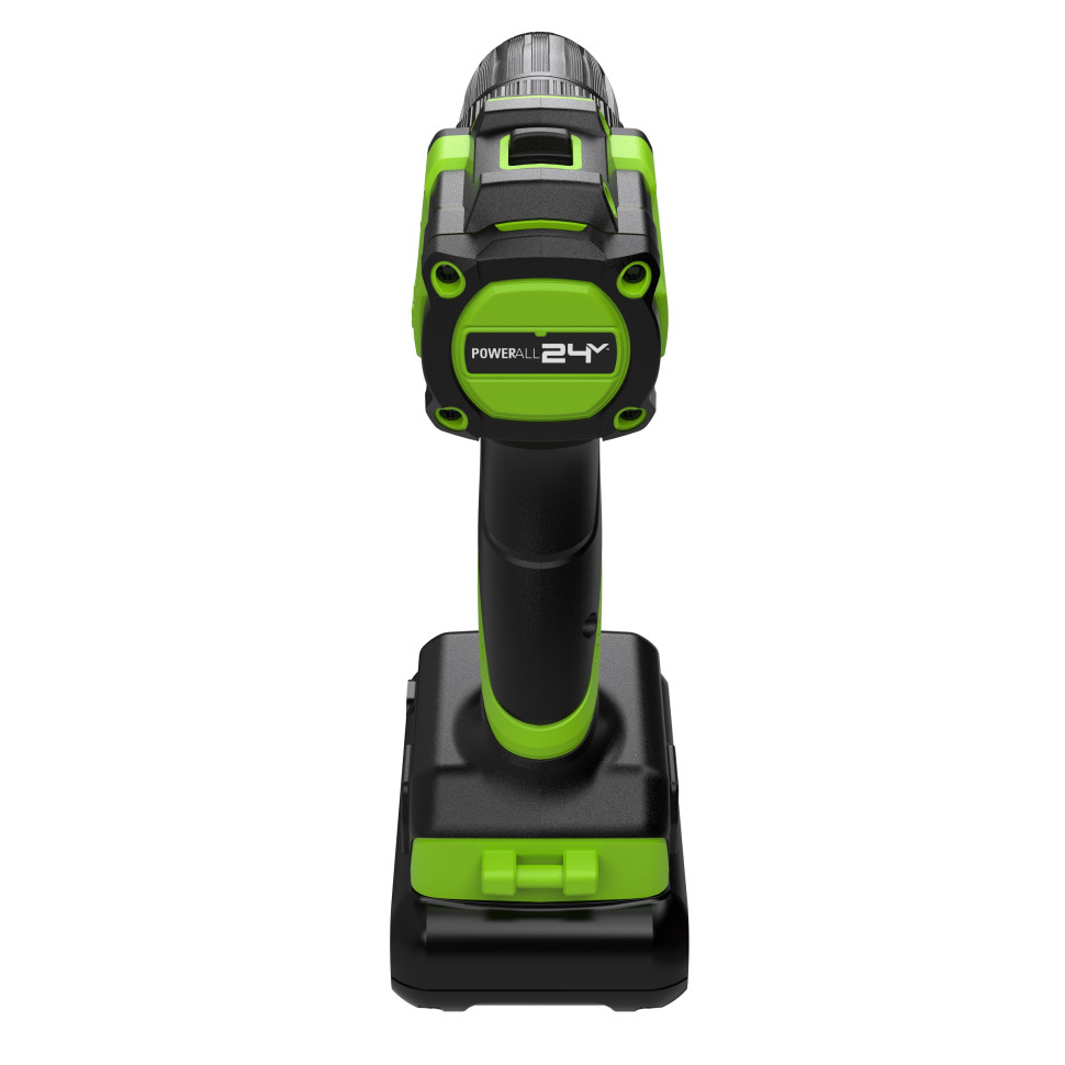 Дрель-шуруповерт акк. Greenworks DD345, 24V, б/щет, 27/45 Нм,13мм,2х2Ач,ЗУ,коробка