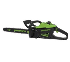 Цепная пила Greenworks GD60CS25k4 Gen 3, 60v, 40 см, в комплекте с АКБ 4 А·ч и ЗУ (аккумуляторная)