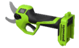 Аккумуляторный секатор Greenworks PR24320k2, 24V, 32 мм, в комплекте с АКБ 2 А·ч и ЗУ