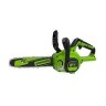 Цепная пила Greenworks G24CS25k2 Gen 2, 24v, 25 см, в комплекте с АКБ 2 А·ч и ЗУ (аккумуляторная)
