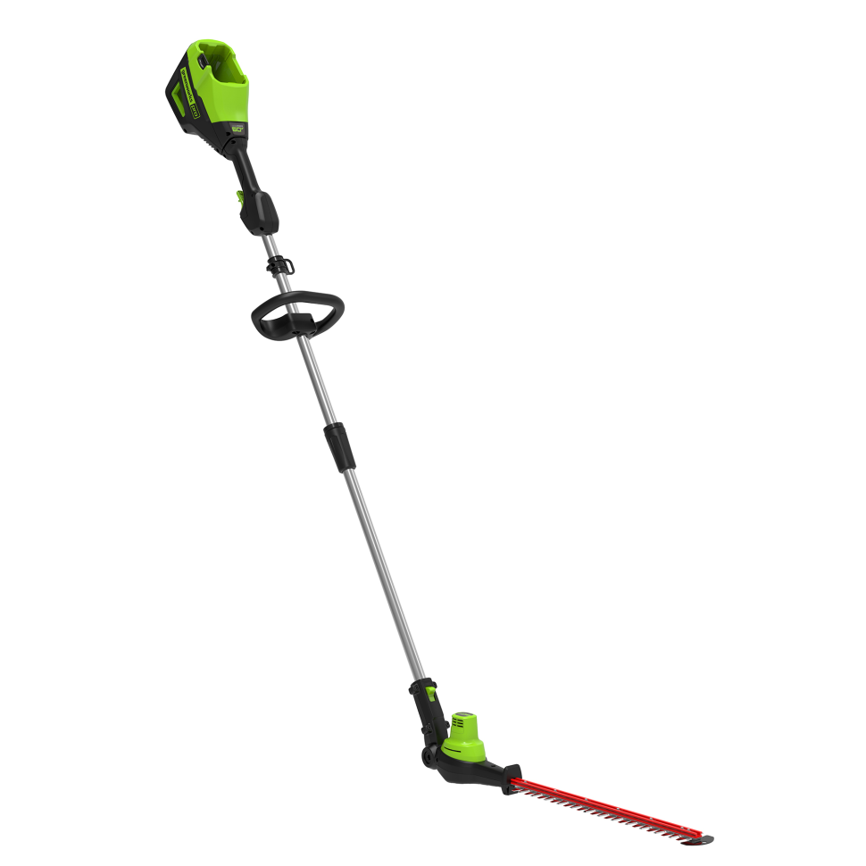 Штанговый кусторез Greenworks GD60PHT61, 60v, 61 см, без АКБ и ЗУ (аккумуляторный)