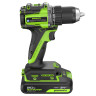 Дрель-шуруповерт акк. Greenworks DD560, 24V, б/щет, 30/60 Нм,13мм, Anti-kickback,2х2Ач,ЗУ,коробка