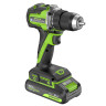 Дрель-шуруповерт акк. Greenworks DD560, 24V, б/щет, 30/60 Нм,13мм, Anti-kickback,2х2Ач,ЗУ,коробка