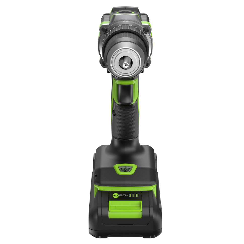 Дрель-шуруповерт акк. Greenworks DD560, 24V, б/щет, 30/60 Нм,13мм, Anti-kickback,2х2Ач,ЗУ,коробка