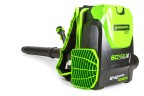 Ранцевый воздуходув Greenworks GD60BPB, 60v, 225 км/ч, без АКБ и ЗУ (аккумуляторный)