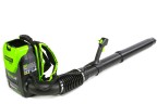 Ранцевый воздуходув Greenworks GD60BPB, 60v, 225 км/ч, без АКБ и ЗУ (аккумуляторный)