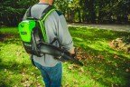 Ранцевый воздуходув Greenworks GD60BPB, 60v, 225 км/ч, без АКБ и ЗУ (аккумуляторный)
