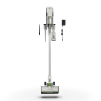 Аккумуляторный вертикальный пылесос Greenworks SV24360, 24v, 250 Вт, 17 кПа, электрощетка, 2 насадки, белый+серебро, без АКБ и ЗУ