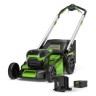 Газонокосилка Greenworks GD60LM51SPk4 Gen 2, 60v, 51 см, в комплекте с АКБ 4 А·ч и ЗУ (аккумуляторная, самоходная)