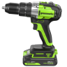 Дрель-шуруповерт ударная акк. Greenworks GD24DD60, 24V, б/щет, 30/60Нм,2х2Ач,ЗУ,коробка