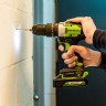 Дрель-шуруповерт ударная акк. Greenworks GD24DD60, 24V, б/щет, 30/60Нм,2х2Ач,ЗУ,коробка