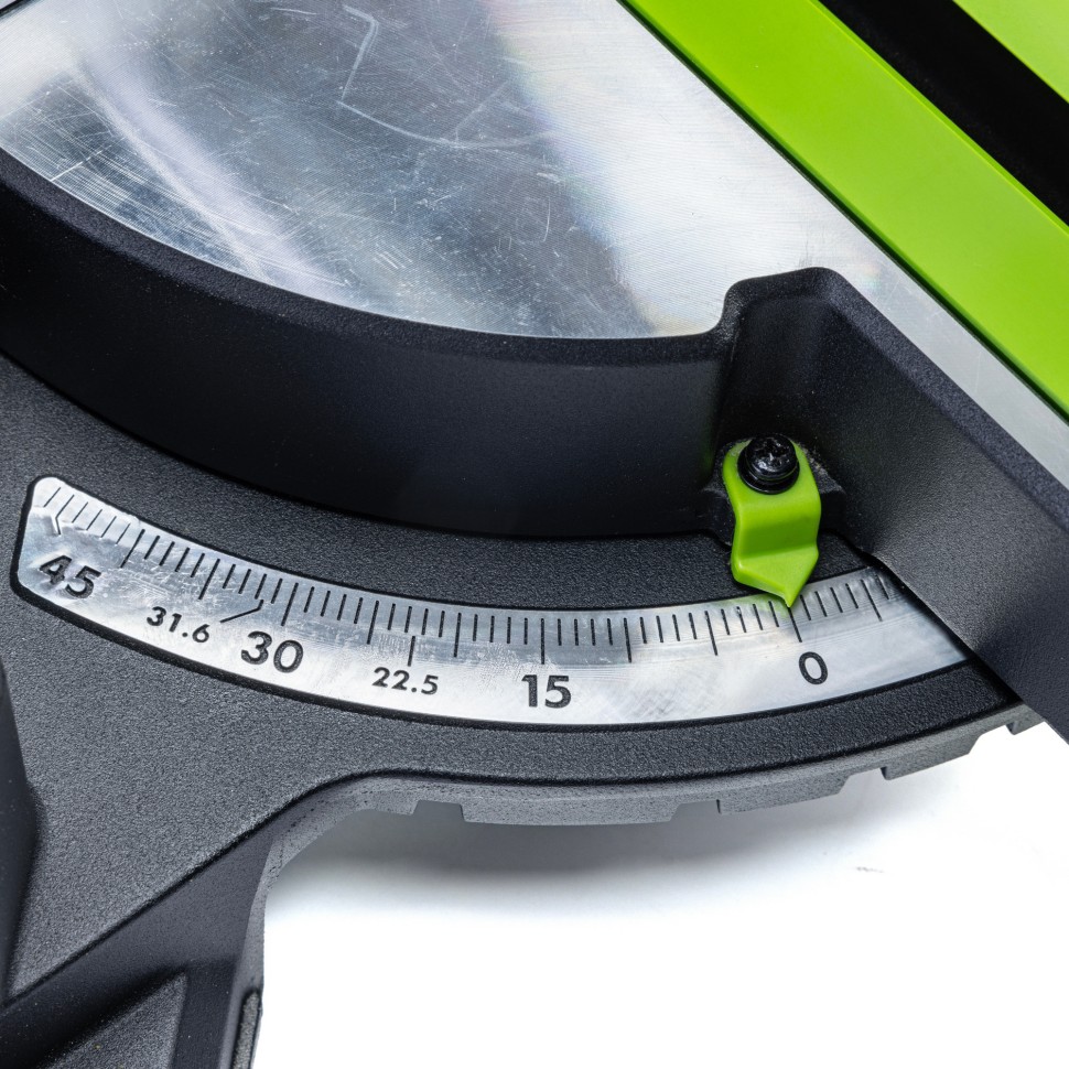 Торцовочная пила Greenworks GD24MS216, 24v, 4800 об/мин, 216x30 мм, рез 65х310 мм, с протяжкой, без АКБ и ЗУ