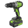 Дрель-шуруповерт ударная акк. Greenworks GD24DD60, 24V, б/щет, 30/60Нм,1х4Ач,ЗУ,коробка