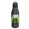 Дрель-шуруповерт ударная акк. Greenworks GD24DD60, 24V, б/щет, 30/60Нм,1х4Ач,ЗУ,коробка